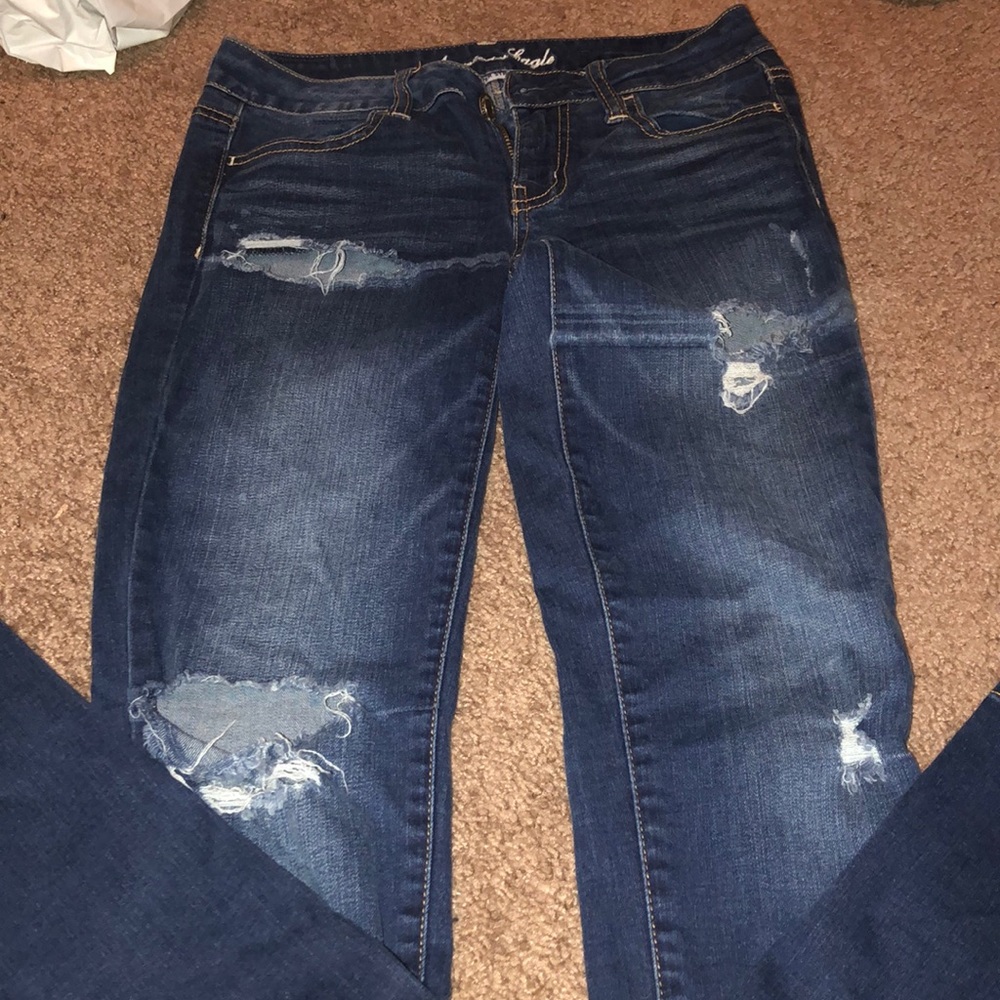 American eagle super stretch jeggings!